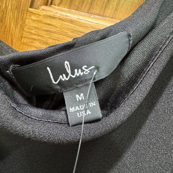 Lulus NWT little black mini dress‎ date night - Picture 3 of 3